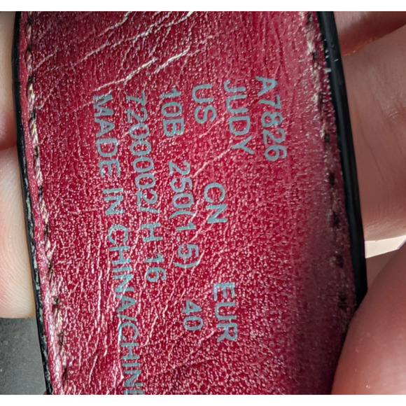 Coach Judy Flip Flop Sandals Women 10 B Leather Signature Logo Comfort Y2K - Picture 6 of 6